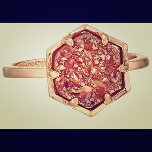 Kendra Scott Kylie ring in rose gold